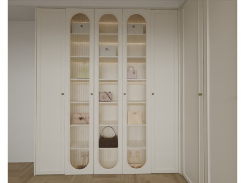 Luxury Wardrobe Cloakroom 019 Modèle 3D