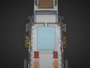 Post Apocalypse Ambulance 3D Model