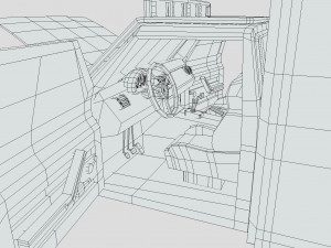 Low Poly Simple Ambulance Modelo 3D