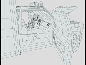 Low Poly Simple Ambulance Modelo 3D