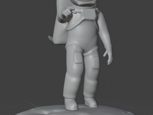Astronaut for mobile Model do druku 3D
