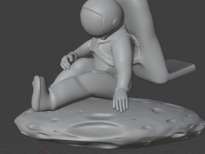 Astronaut for mobile 3Dプリントモデル