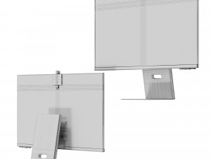 Samsung m8 monitor 3D Model