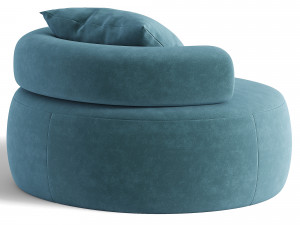 ARKIN ARMCHAIR by ARTIPIECES Modèle 3D
