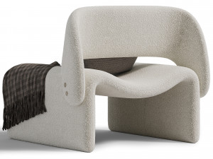Armchair Caroline 3Dモデル