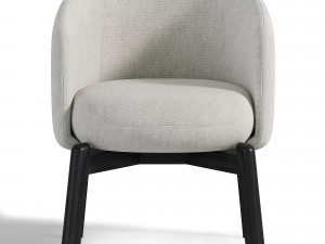 Armchair Luna 061436 1 3D Model