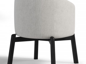 Armchair Luna 061436 1 3D Model