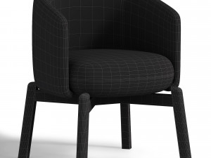 Armchair Luna 061436 1 3D Model