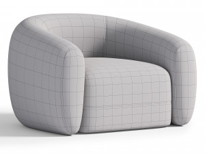 BARNABAS ARMCHAIR Modelo 3D