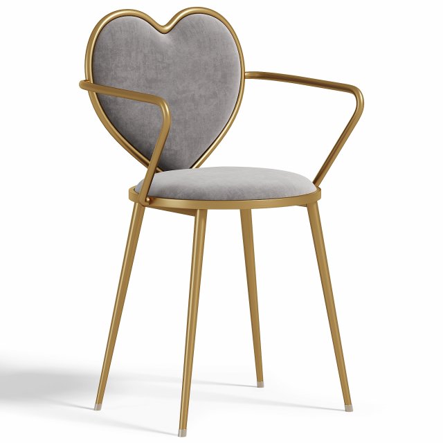 CHX Nordic Restaurant Lounge Chair 3D Model .c4d .max .obj .3ds .fbx .stl .blend 