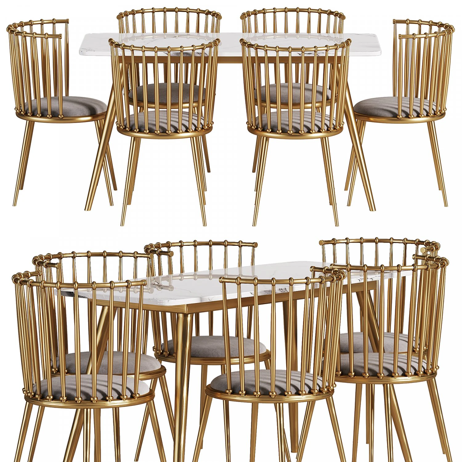 Table &agrave; manger PH 61290 Modèle 3D .c4d .max .obj .3ds .fbx .stl .blend 