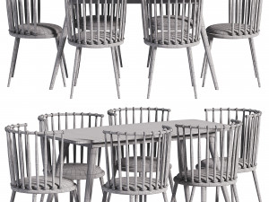 Dining table PH 61290 3D Model