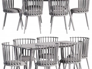 Table &agrave; manger PH 61290 Modèle 3D