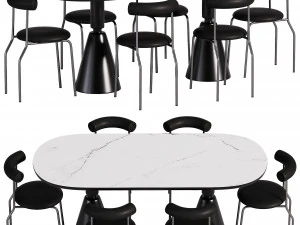 St&oacute;ł do jadalni PH 7073 Model 3D