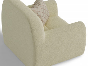 EMILI ARMCHAIR 3D मॉडल