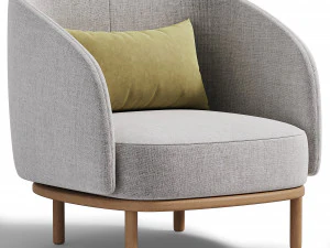 फ़ुगा कुर्सी 3D मॉडल