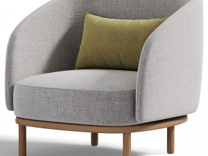 Fuuga armchair 3D Model