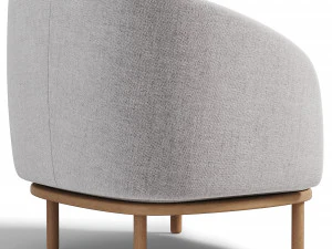 Fuuga armchair 3D Model
