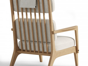Gleda lounge chai 3D Model