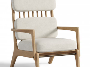Gleda lounge chai 3D Модель