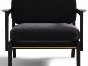Gleda Lounge Chair Low Back Modèle 3D