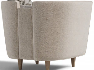 Armchair Gstaad 3D Model