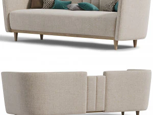 Sofa Gstaad 3D Model