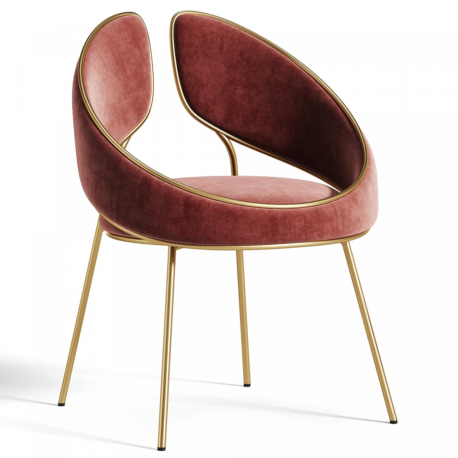 Hyoku Chair 3D Model .c4d .max .obj .3ds .fbx .stl .blend 