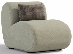 Marshmallow Chair 3D Model