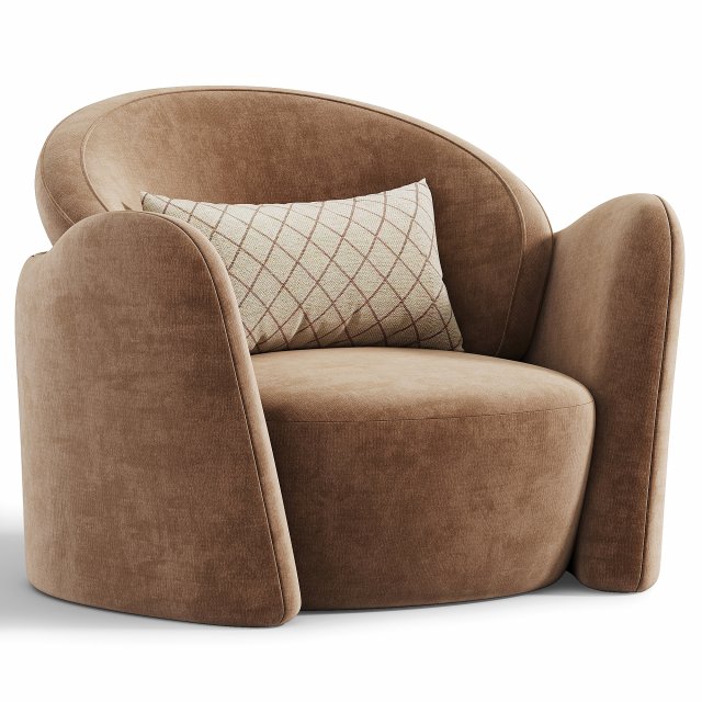 NADIN ARMCHAIR by ARTIPIECES Modèle 3D .c4d .max .obj .3ds .fbx .stl .blend 
