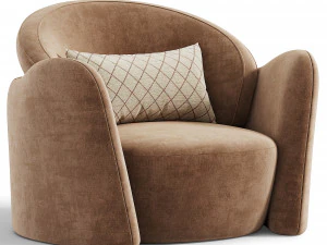 ARTIPIECES의 NADIN 암체어 3D 모델