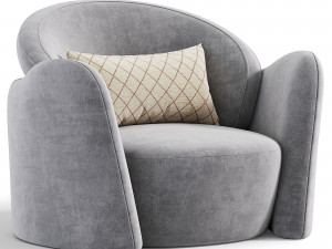 NADIN ARMCHAIR by ARTIPIECES Modèle 3D