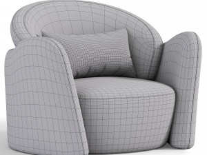 NADIN ARMCHAIR by ARTIPIECES Modèle 3D