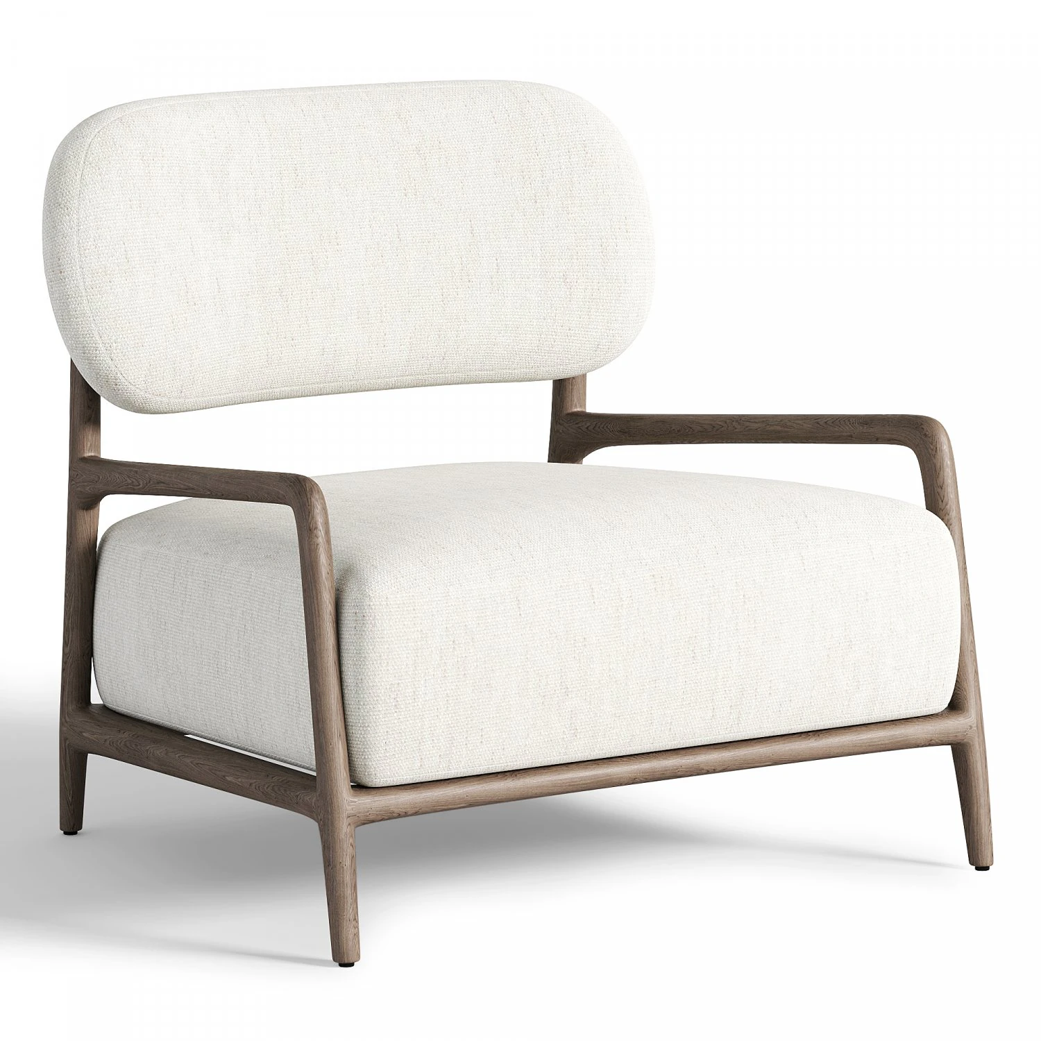 Newport Chair 3D Model .c4d .max .obj .3ds .fbx .stl .blend 