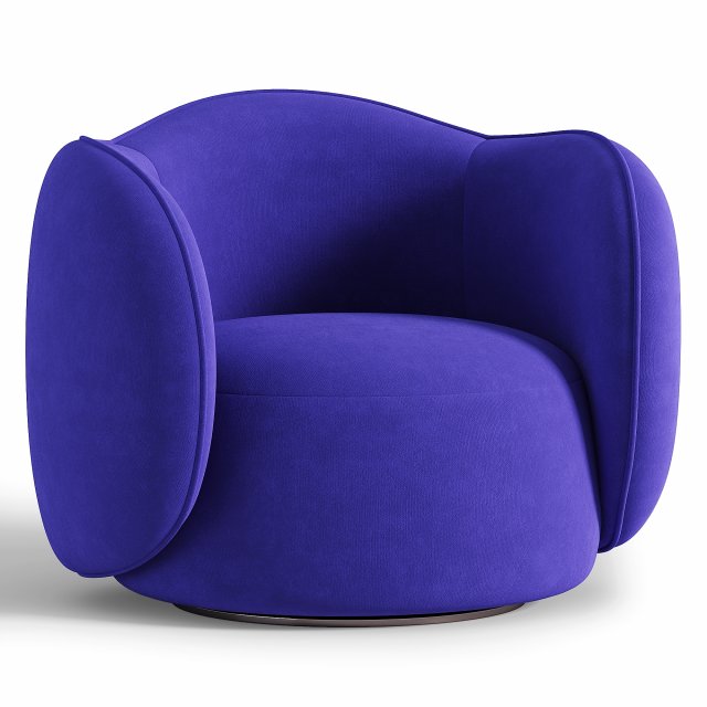 ONNA ARMCHAIR 3Dモデル .c4d .max .obj .3ds .fbx .stl .blend 