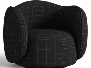 ONNA ARMCHAIR 3Dモデル