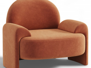 Ama Armchair by Paolo Castelli 3D Model