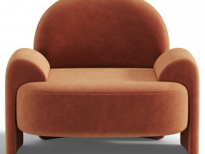 Ama Armchair by Paolo Castelli 3D Model