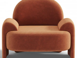 Ama Armchair by Paolo Castelli 3D Model