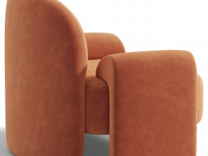 Ama Armchair by Paolo Castelli 3D Model
