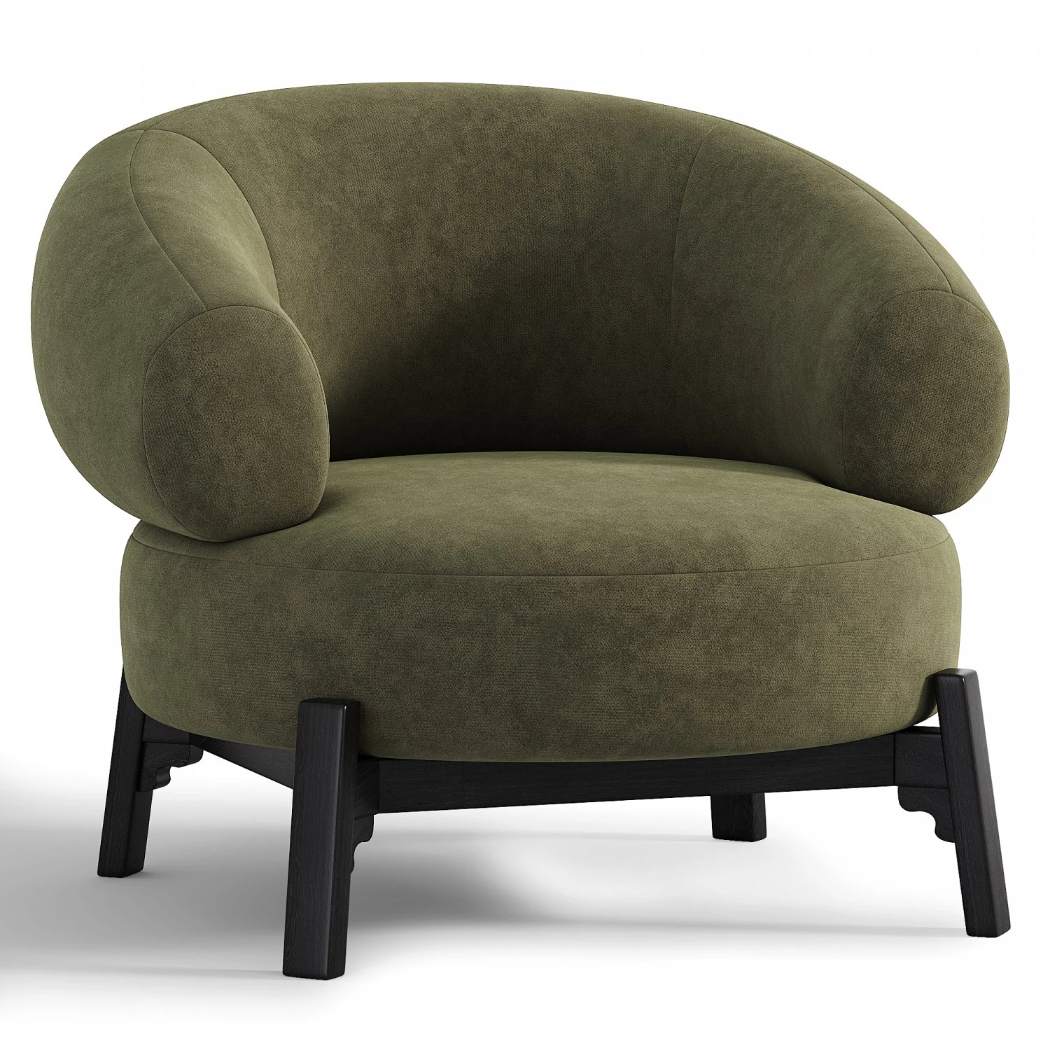 Romola Chair 3D Model .c4d .max .obj .3ds .fbx .stl .blend 