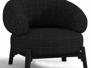 Romola Chair 3D Model