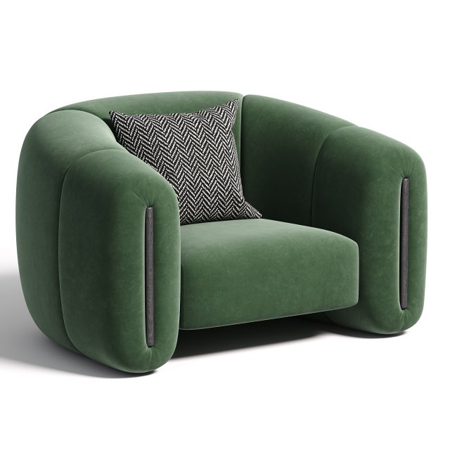 Salma Furniture 3D Model .c4d .max .obj .3ds .fbx .stl .blend 