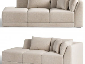 Sofa Wawe 3D Model