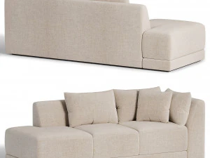 Sofa Wawe 3D Model