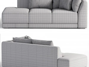 Sofa Wawe 3D Model