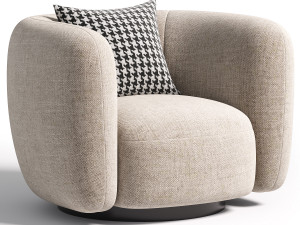 SWIVEL CHAIR ROXY Model 3D