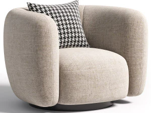 SWIVEL CHAIR ROXY 3D Model