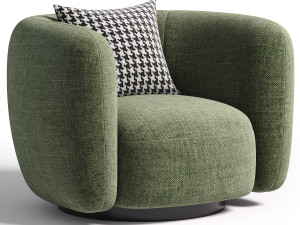 SWIVEL CHAIR ROXY Model 3D