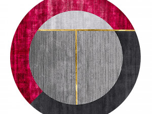 Tappeto round rugs 3D Model